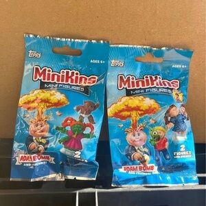 Topps MiniKins Mini Figures - Blue